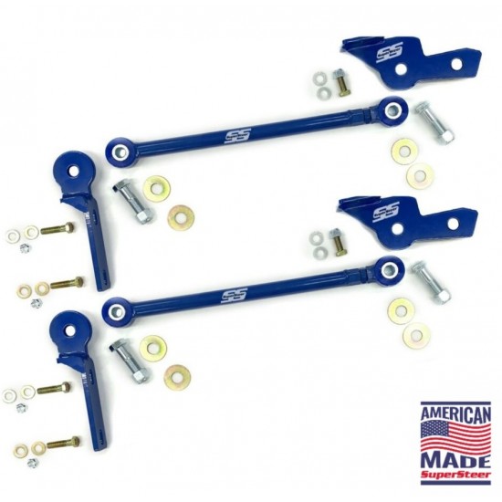 SS403RR  -  Ford F53 V10 2010-2019 SuperSteer Front Radius Rod Kit