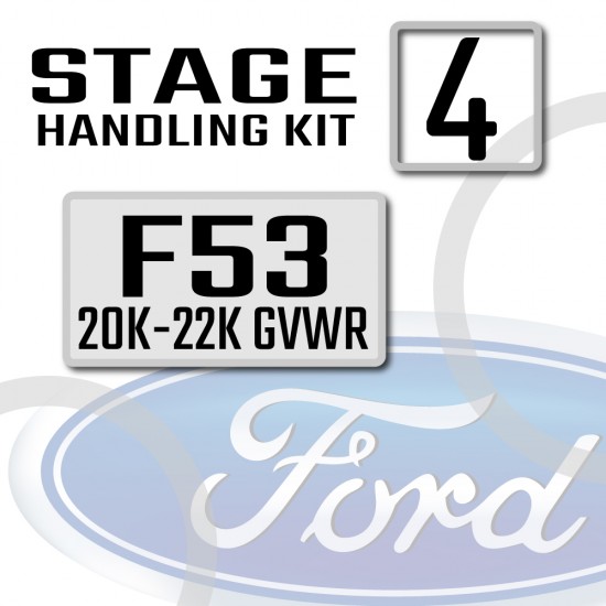 Stage 4 - 2006-2019 Ford F53 Class-A 20-22K GVWR V10 Handling Kit Stage 4 - 2006-2019 Ford F53 Class-A 20-22K GVWR V10 Handling Kit