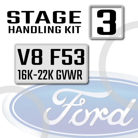 Stage 3  -  2021+ Ford F53 V8 Class-A 16-22K GVWR Handling Kit Stage 3  -  2021+ Ford F53 V8 Class-A 16-22K GVWR Handling Kit