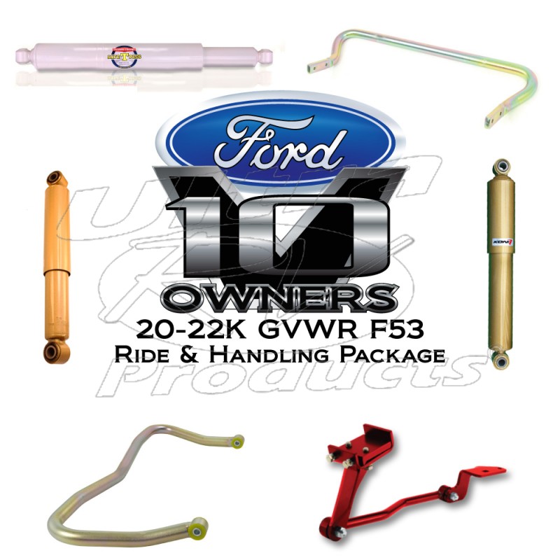 Ride & Handling Package for Ford F53 2022K GVWR