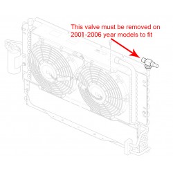 26836457 - A/C High Side Hose, Compressor & Condenser