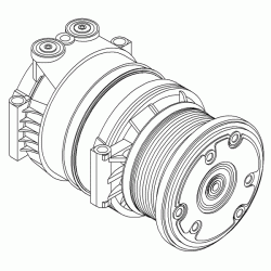 W8000464 - Compressor Asm - Air Conditioner