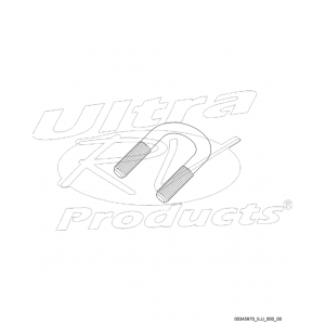 00345970  -  Lower Control Arm U-Bolt