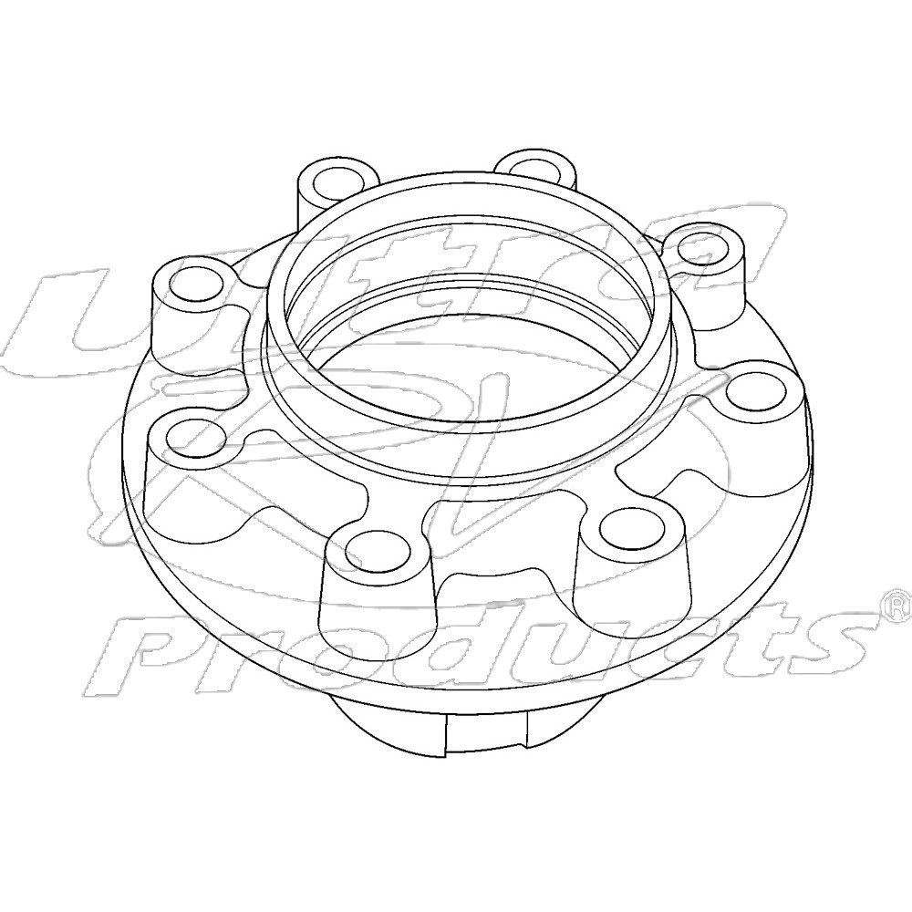 00352982  -  Hub - Rear Wheel (P42 Equipped With Rear Drum Brakes)