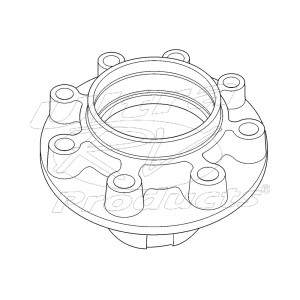 00352982  -  Hub - Rear Wheel (P42 Equipped With Rear Drum Brakes)