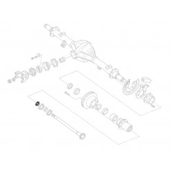 00473628  -  Retainer - Rear Wheel Bearing Washer 