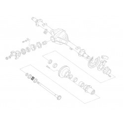 00473629  -  Lock - Rear Wheel Bearing Adjusting Nut 