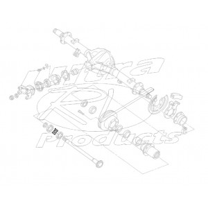 00473629  -  Lock - Rear Wheel Bearing Adjusting Nut 