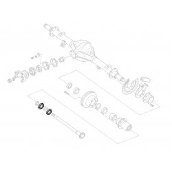 00473636  -  Nut - Rear Axle