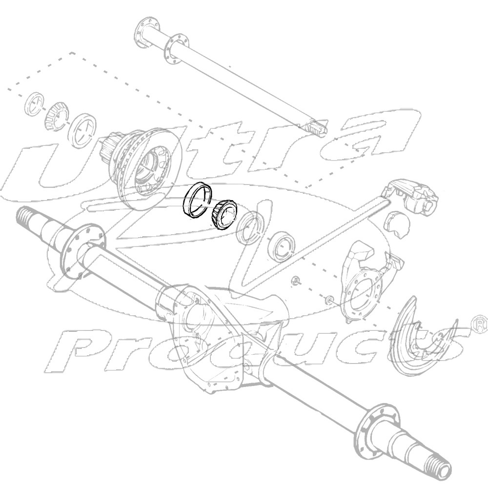 09412028  -  Bearing Asm - Rear Wheel Inner (4 Wheel Disc)