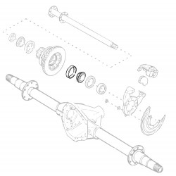 09412028  -  Bearing Set - Rear Wheel Inner (4 Wheel Disc)