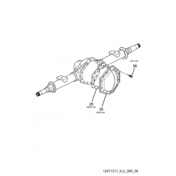 12471311  -  Cover Kit-r/axl Hsg (10. 