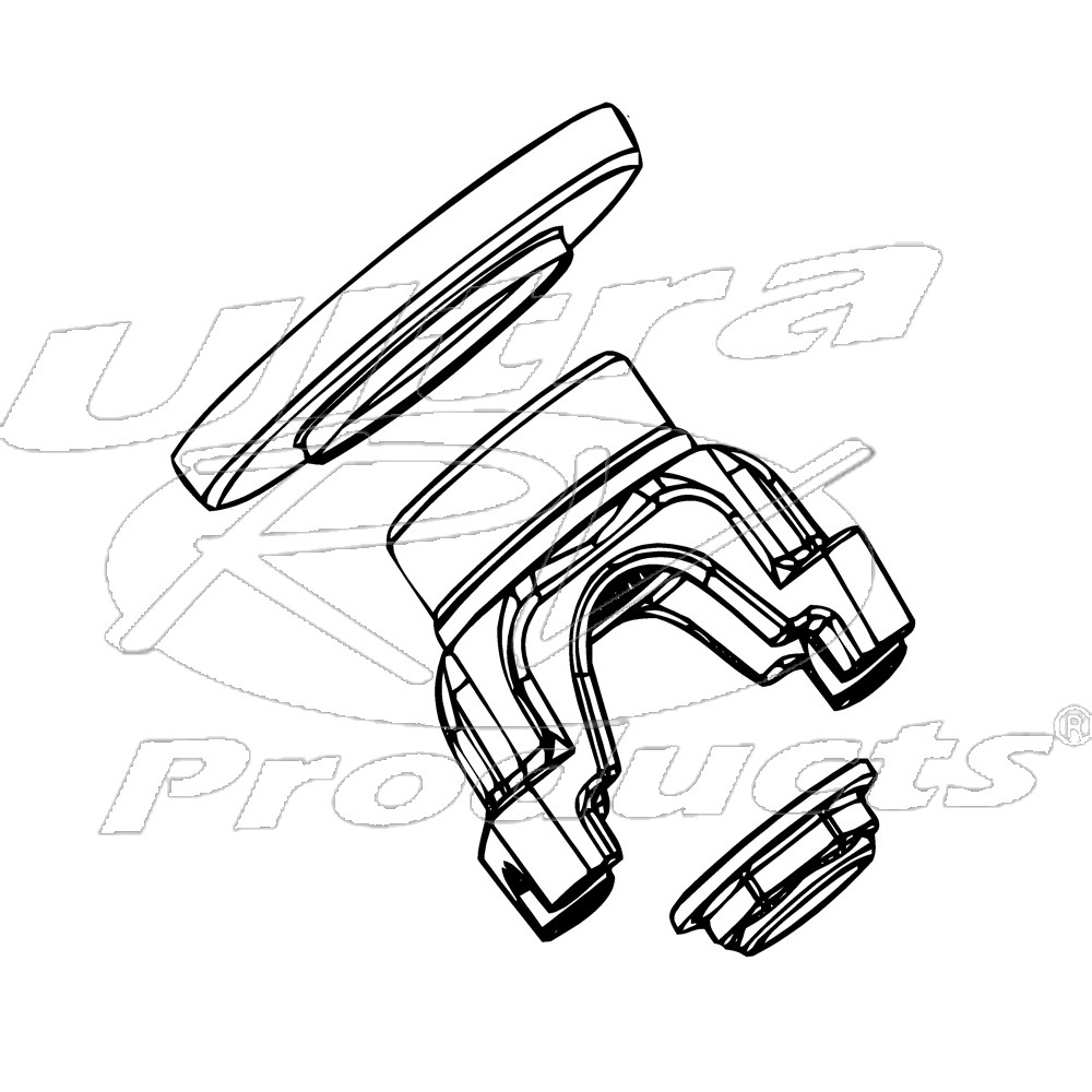 12471684  -  Kit - Differential Drive Gear and Pinion Yoke (w/ Pinion Seal)