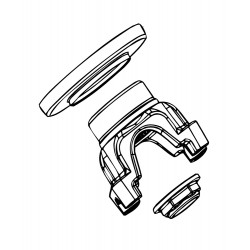 12471684  -  Kit - Differential Drive Gear and Pinion Yoke (w/ Pinion Seal)