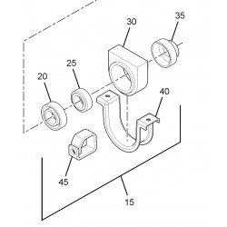 12546070  -  Bearing Asm - Propshaft Center Support
