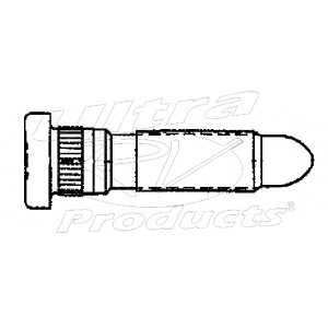 15725051  -  Stud - Front Wheel 