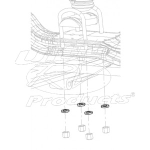 W0000436  -  Washer - Leaf Spring U-Bolt