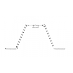 W0004592  -  Bracket - Rear Wheel Cover