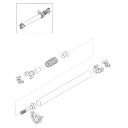 W0009876  -  Shaft Asm - Prop Intermediate