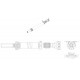 W0012506 - Shaft Asm - Front Prop (lube For Life) W0012506 - Shaft Asm - Front Prop (lube For Life)
