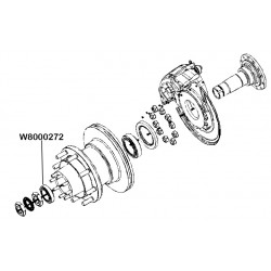 W8000272-B - Rear Wheel Outer Bearing (Bearing Cone Only - Race Sold Separately)