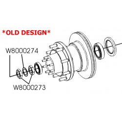 W8000273  -  Nut - Spindle (Updated Design)