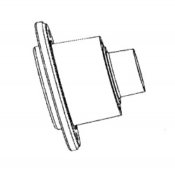 W8000648  -  Hub Asm - Front Wheel W22