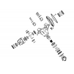 W8001167  -  Carrier Asm - 5.86 Ratio (Dana S130)