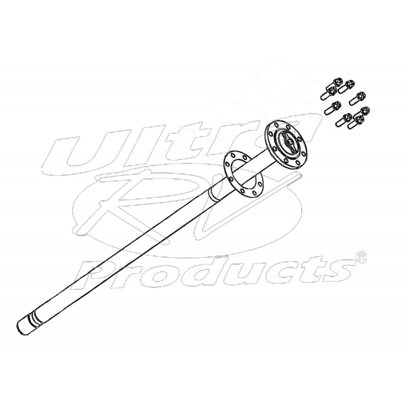 W8003684 Kit Axle Shaft (with Gasket & Bolts) Workhorse Parts
