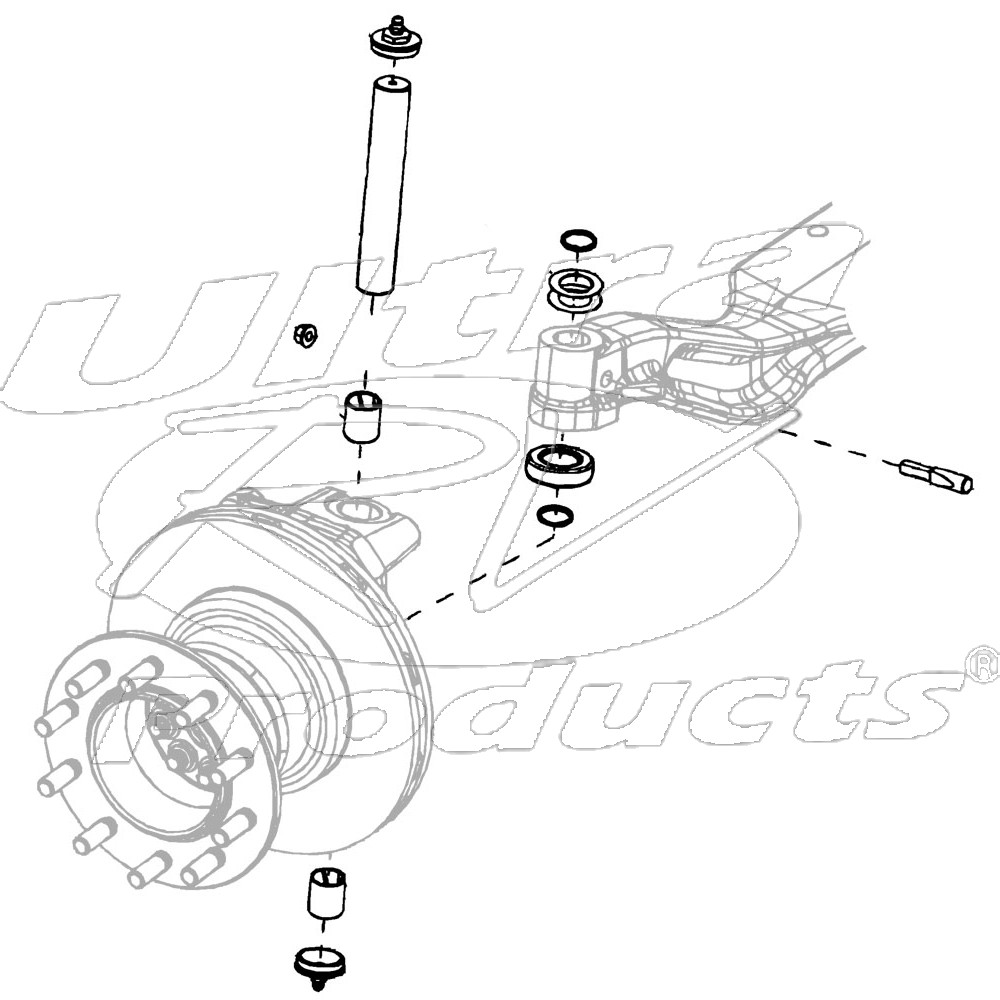 W8007404 - King Pin Replacement Kit