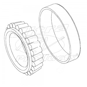 W8810201  -  Inner Rear Wheel Bearing Asm (Disc/Drum)