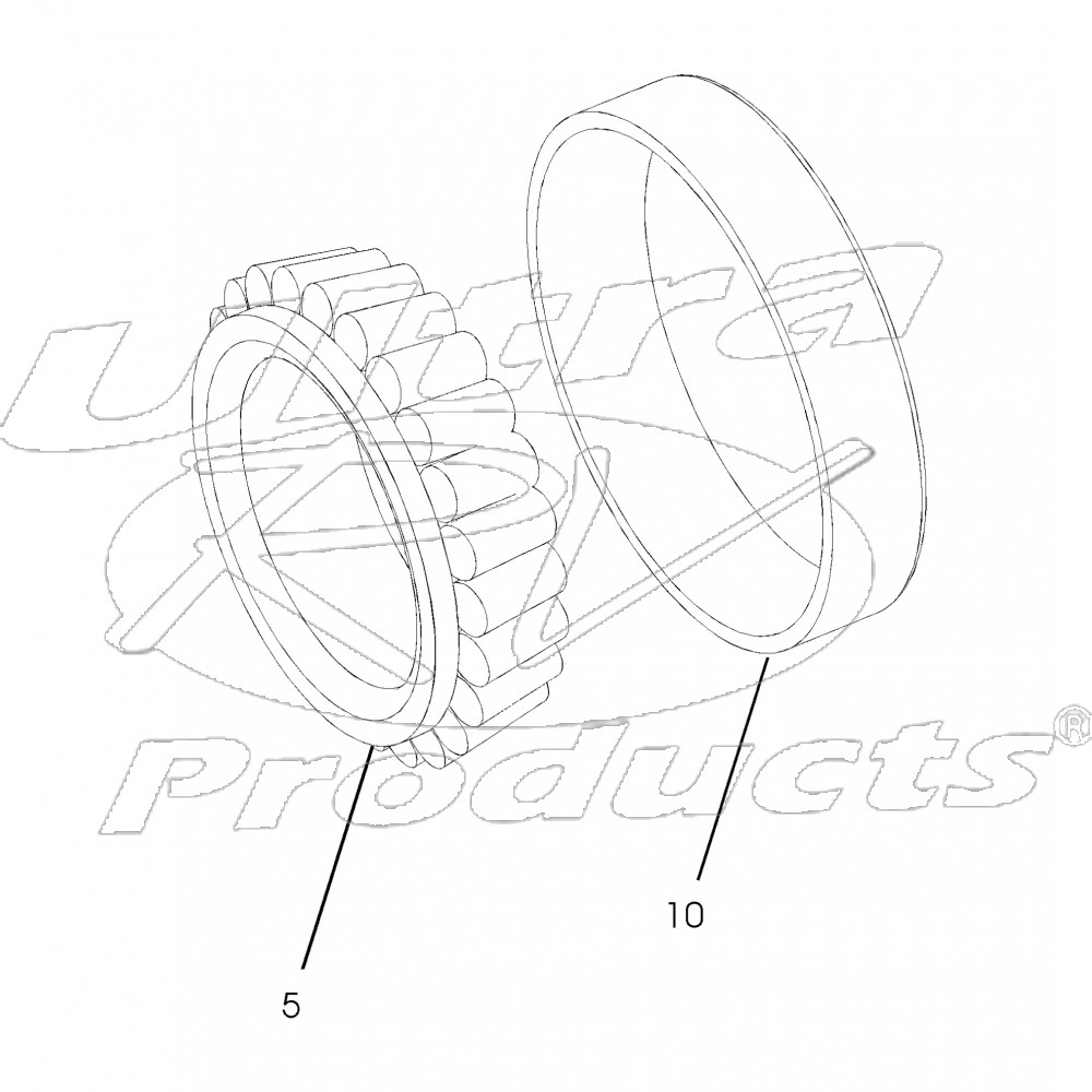 W8810211 Rear Wheel Bearing Asm (Inner) Workhorse Parts