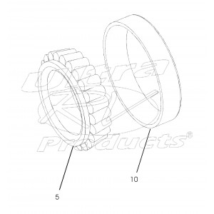 W8810211 - Rear Wheel Bearing Asm (Inner)