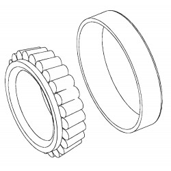 W8002560  -  Front Wheel Inner Bearing Asm 