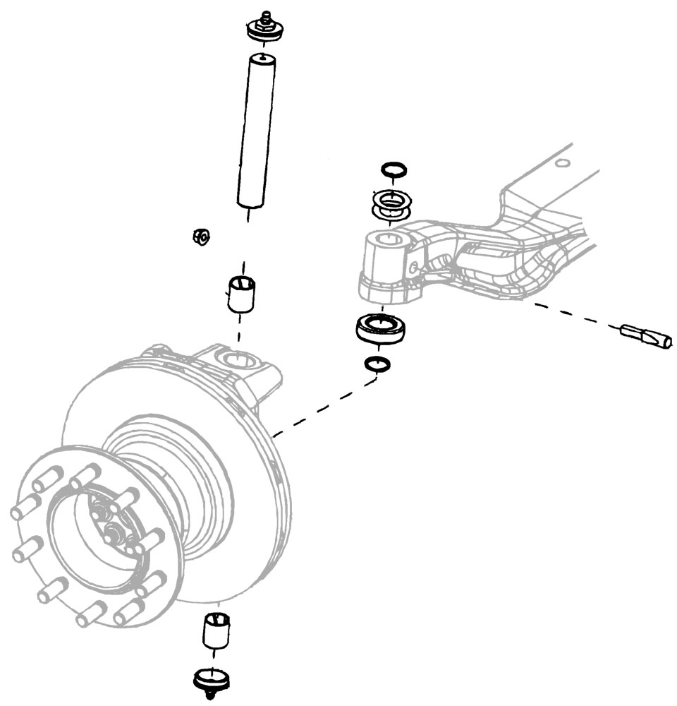 W8838459 - King Pin Replacement Kit - Workhorse Parts