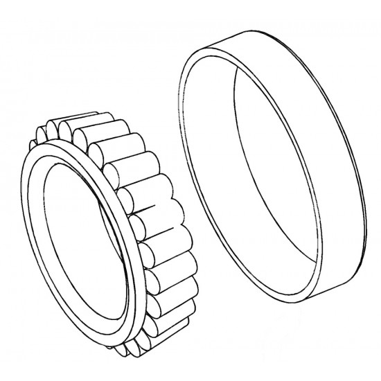 W8834925  -  Bearing Asm - Rear Wheel Outer (JM6 Brake Code)