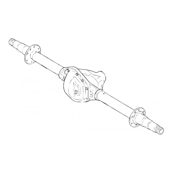 12389933  -  Housing-axle Serv 