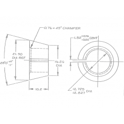 15529185  -  Dowel-r/axl Shf Flg 