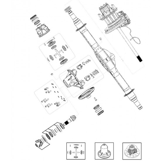 W0009811  -  Axle Assembly 
