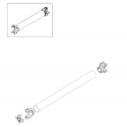 W0011119  -  Shaft Asm-prop Rear 