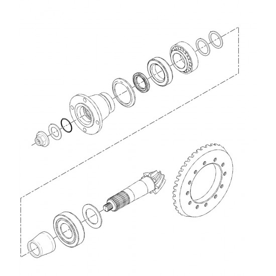 W8002270  -  Bevel Gear Set 8/41 