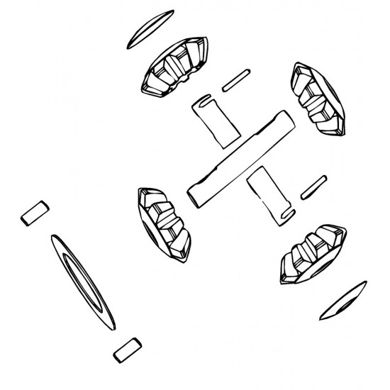 W8003114  -  Kit - Wheel Differential Pinion Gears (without Side Gears)