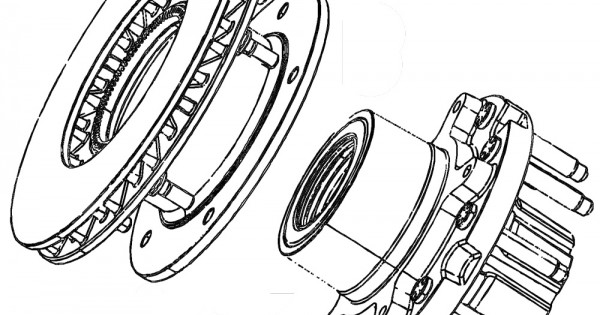 W8003602 - Hub & Rotor Asm - (dana Model 80) (dual Rear Wheels ...
