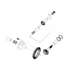 W8003624  -  Kit - Gear & Pinion (4.56 Ratio)