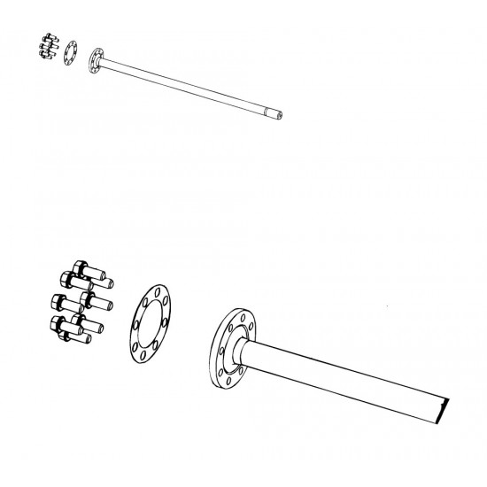 W8003680  -  Kit Axle Shaft 