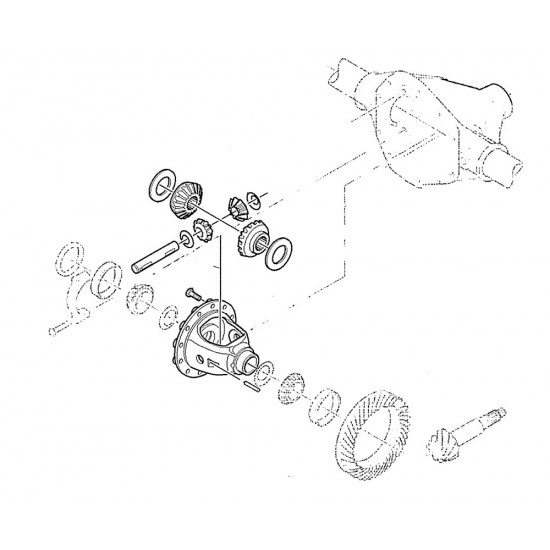 W8003761  -  Rear Outer Wheel Bearing Asm