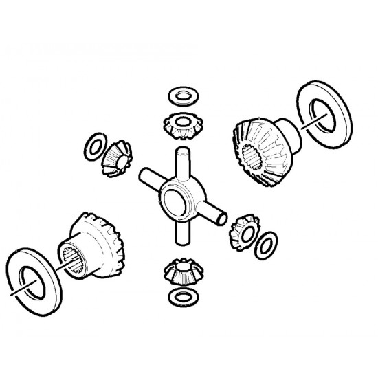W8004329  -  Kit-wheel Differential Side Gear