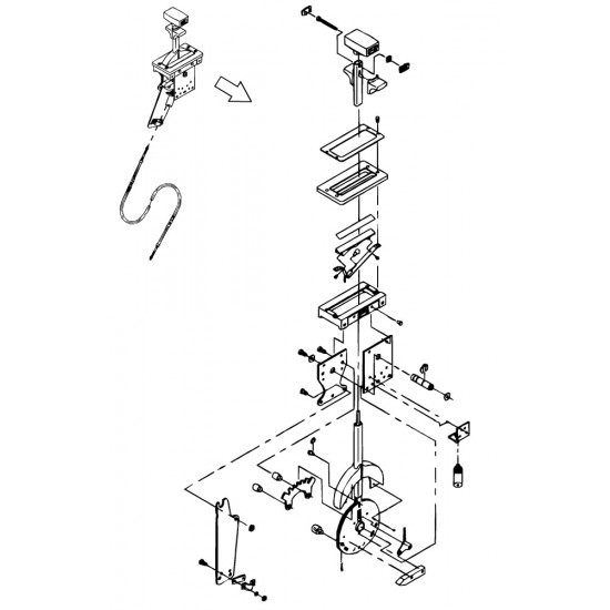 W8005268  -  Kit - Shift Cable To Sh 