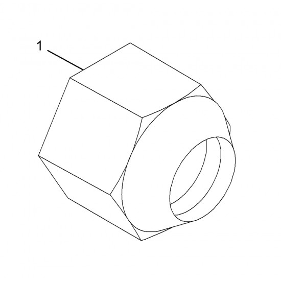 W8835511 - Nut - Hex Head Wheel, 9/16"-18 W8835511 - Nut - Hex Head Wheel, 9/16"-18
