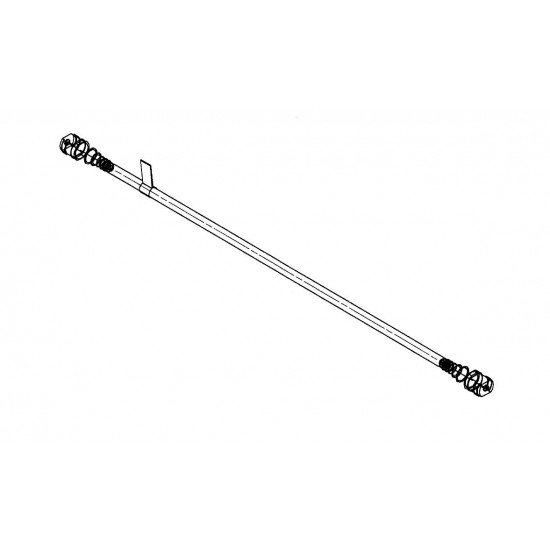 15733593  -  Hose - Fuel Feed, Rear, Length 22"